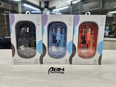 Mouse Q10 Transparent warless & Rechargeable._img_1
